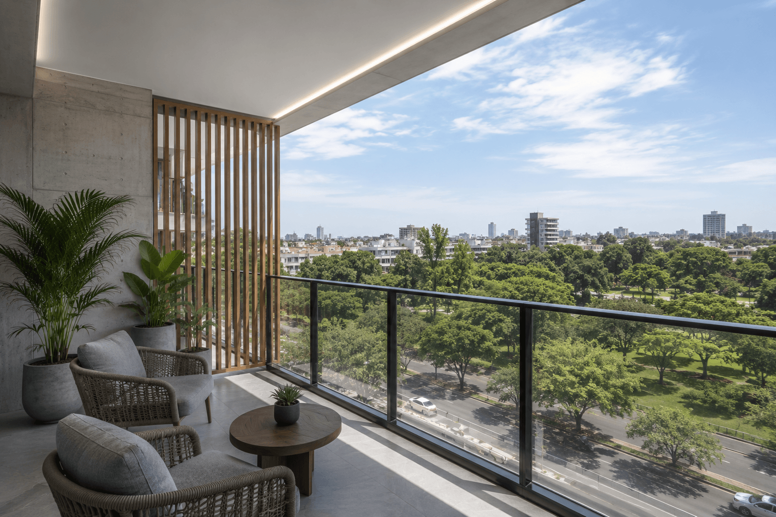 Vista 4 de Sirari — Departamento de 2 dormitorios en Edificio Motacú